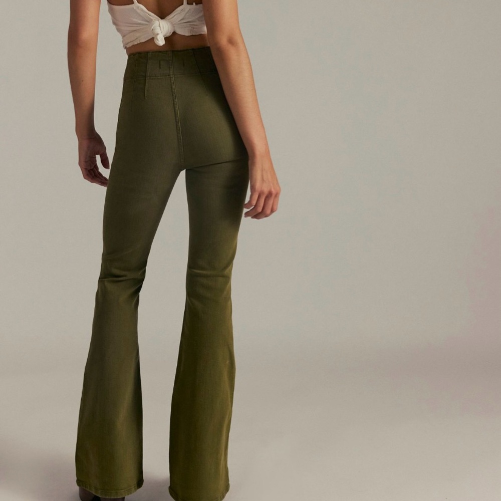 We The Free Jayde Cord High Rise Flare NWT